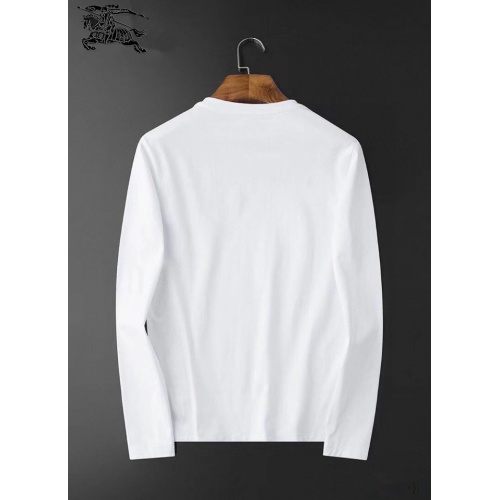 Replica Burberry T-Shirts Long Sleeved For Men #826360 $34.00 USD for Wholesale