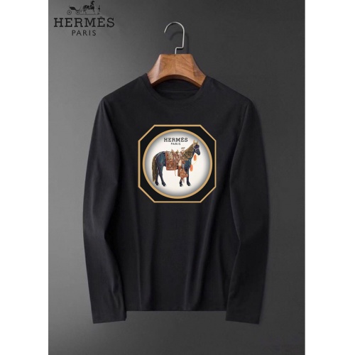 Hermes T-Shirts Long Sleeved For Men #826367 $34.00 USD, Wholesale Replica Hermes T-Shirts