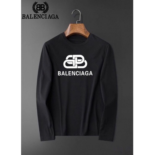 Balenciaga T-Shirts Long Sleeved For Men #826381 $34.00 USD, Wholesale Replica Balenciaga T-Shirts