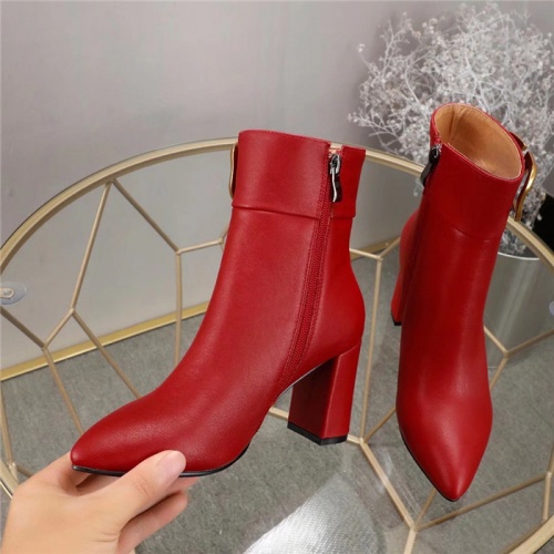 Replica Valentino Boots For Women #826465 $96.00 USD for Wholesale