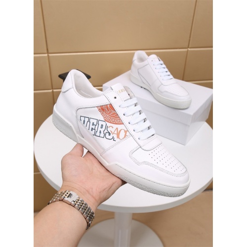 Replica Versace Casual Shoes For Men #826495 $72.00 USD for Wholesale