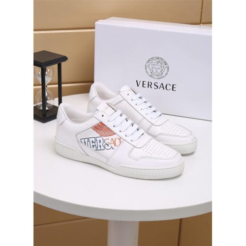 Replica Versace Casual Shoes For Men #826495 $72.00 USD for Wholesale