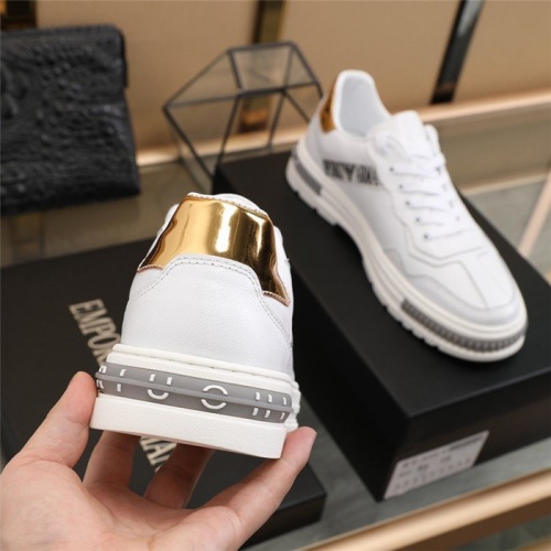 Replica Armani Casual Shoes For Men #826499 $80.00 USD for Wholesale