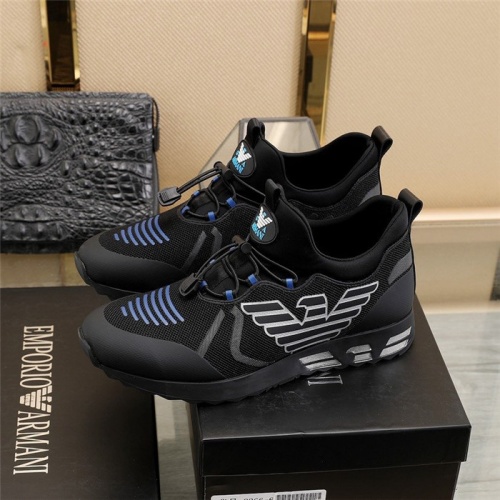 Replica Armani Casual Shoes For Men #826506 $80.00 USD for Wholesale