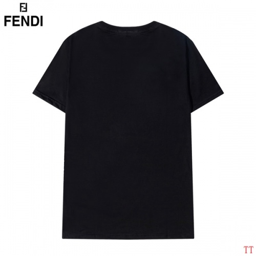 Replica Fendi T-Shirts Short Sleeved For Men #826575 $27.00 USD for Wholesale