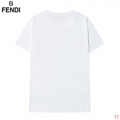 Replica Fendi T-Shirts Short Sleeved For Men #826576 $27.00 USD for Wholesale