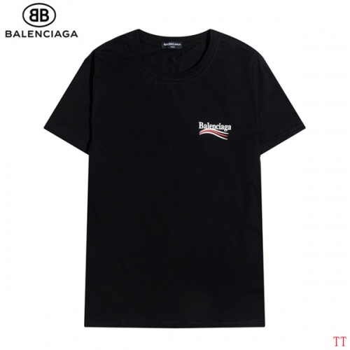 Replica Balenciaga T-Shirts Short Sleeved For Men #826621 $27.00 USD for Wholesale