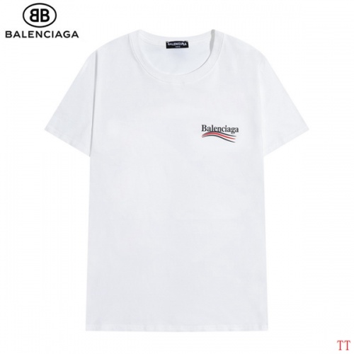 Replica Balenciaga T-Shirts Short Sleeved For Men #826622 $27.00 USD for Wholesale
