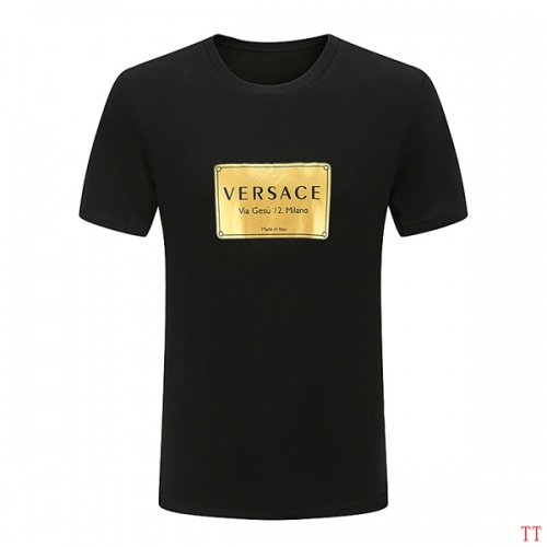 Versace T-Shirts Short Sleeved For Men #826623 $27.00 USD, Wholesale Replica Versace T-Shirts