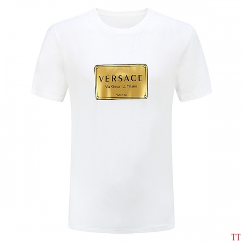 Versace T-Shirts Short Sleeved For Men #826624 $27.00 USD, Wholesale Replica Versace T-Shirts