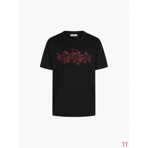 Givenchy T-Shirts Short Sleeved For Men #826629 $27.00 USD, Wholesale Replica Givenchy T-Shirts