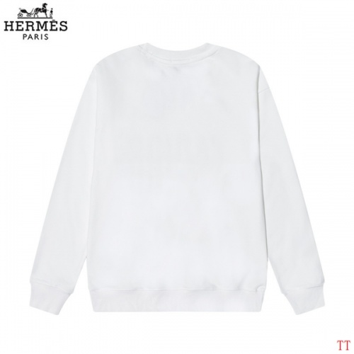 Replica Hermes Hoodies Long Sleeved For Men #826636 $39.00 USD for Wholesale