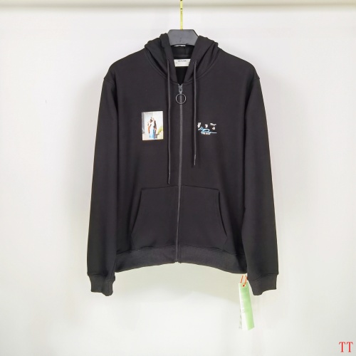 Replica Off-White Hoodies Long Sleeved For Men #826648 $56.00 USD for Wholesale