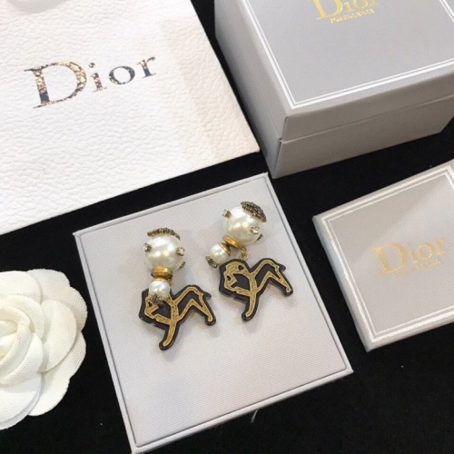 Christian Dior Earrings #826740 $36.00 USD, Wholesale Replica Christian Dior Earrings