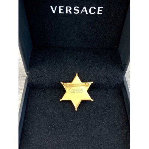 Replica Versace Brooches #826748 $39.00 USD for Wholesale