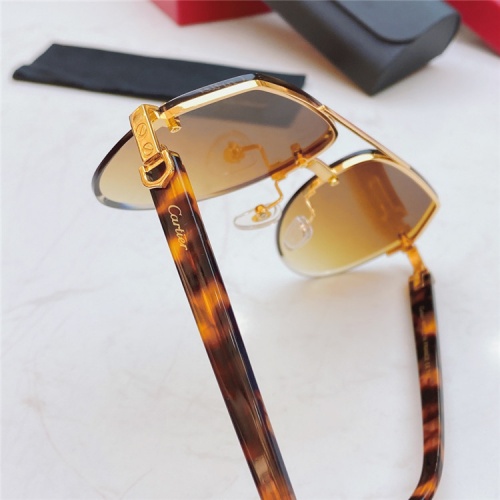 Replica Cartier AAA Quality Sunglasses #826870 $45.00 USD for Wholesale