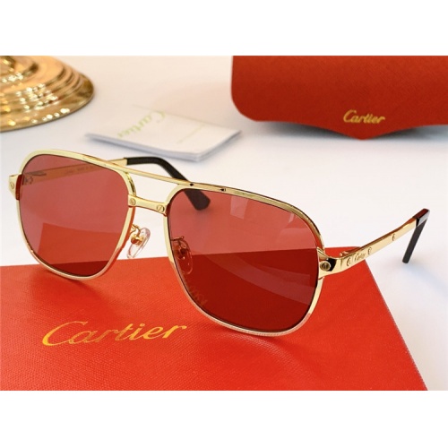 Cartier AAA Quality Sunglasses #826877 $46.00 USD, Wholesale Replica Cartier AAA Quality Sunglassess