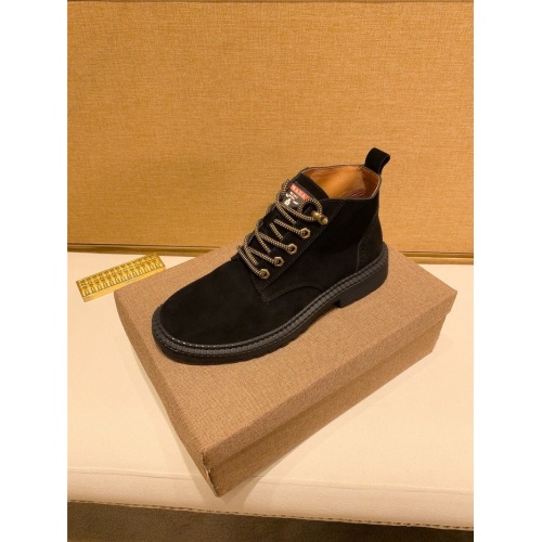Replica Prada Boots For Men #826932 $80.00 USD for Wholesale