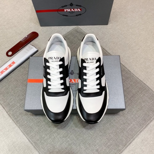 Replica Prada Casual Shoes For Men #827068 $76.00 USD for Wholesale