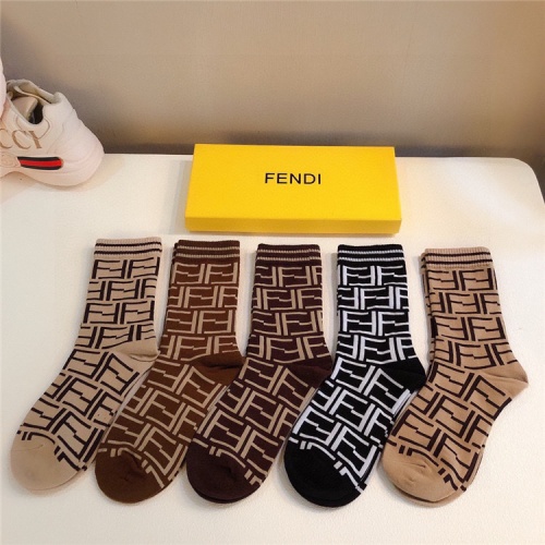Fendi Socks #827285 $29.00 USD, Wholesale Replica Fendi Socks