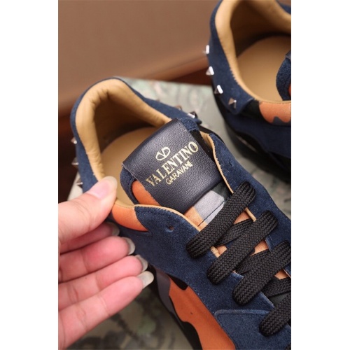 Replica Valentino Casual Shoes For Men #827355 $92.00 USD for Wholesale
