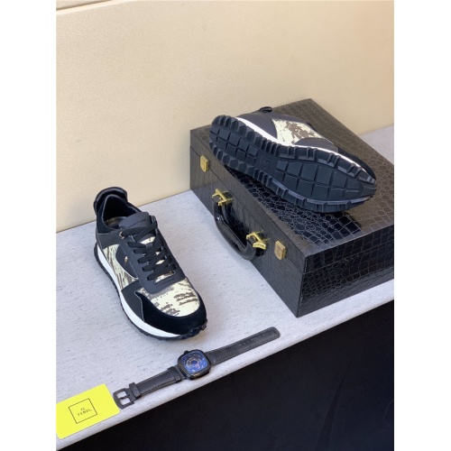 Replica Fendi Casual Shoes For Men #827368 $82.00 USD for Wholesale