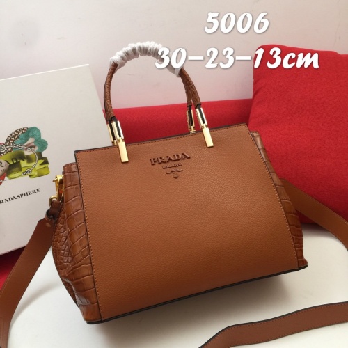 Prada AAA Quality Handbags For Women #827635 $105.00 USD, Wholesale Replica Prada AAA Quality Handbags