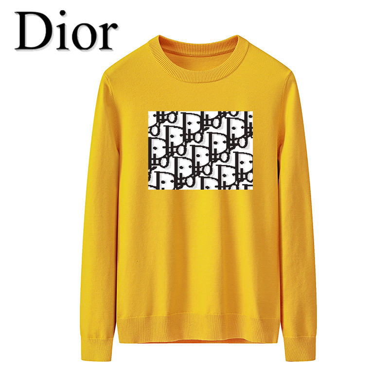 dior yellow sweater