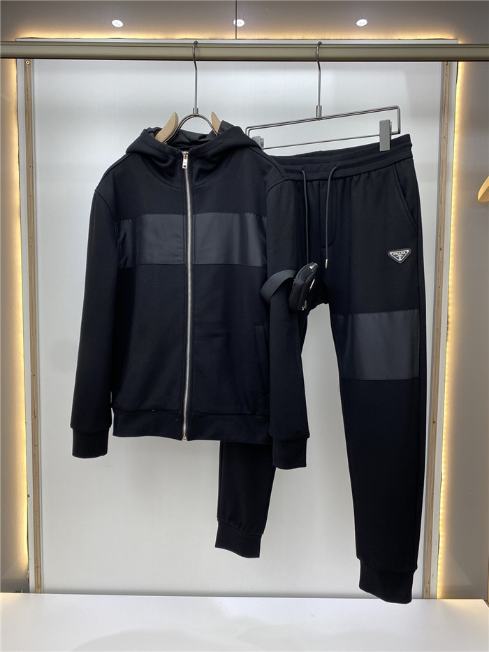 prada tracksuit mens