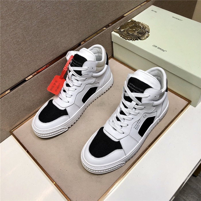 Off-White High Tops Shoes For Men #822927 $98.00 USD, Wholesale Replica ...