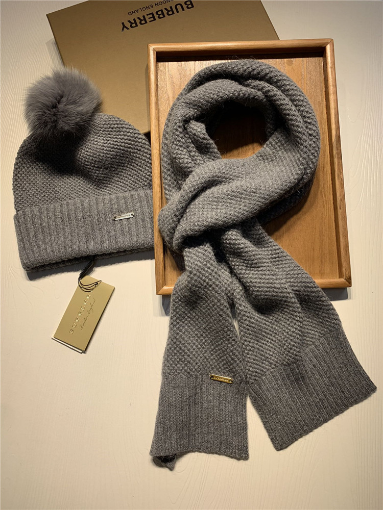 burberry scarf and hat set