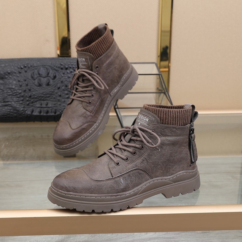 Prada Boots For Men #827101 $85.00 USD, Wholesale Replica Prada Boots