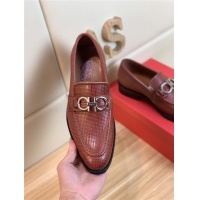 $82.00 USD Salvatore Ferragamo Leather Shoes For Men #820078