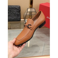 $118.00 USD Salvatore Ferragamo Leather Shoes For Men #823511