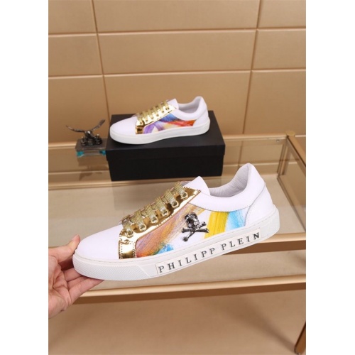 Replica Philipp Plein PP Casual Shoes For Men #827778 $76.00 USD for Wholesale