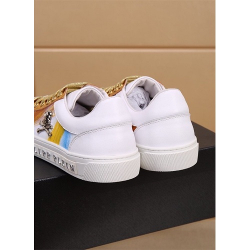 Replica Philipp Plein PP Casual Shoes For Men #827778 $76.00 USD for Wholesale