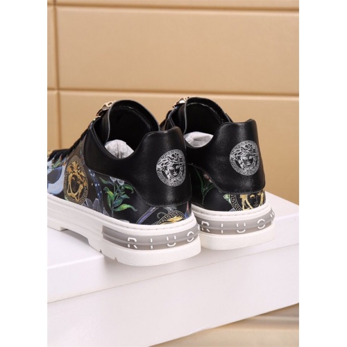 Replica Versace Casual Shoes For Men #827781 $80.00 USD for Wholesale