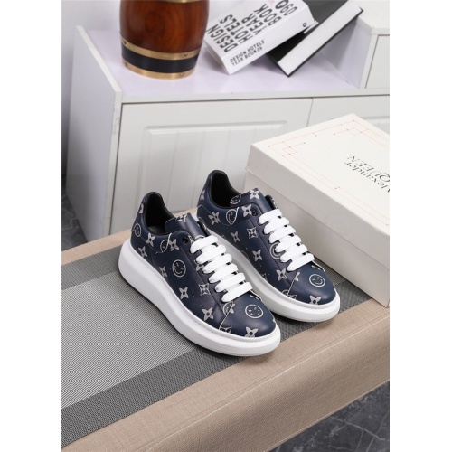 Replica Alexander McQueen Casual Shoes For Men #827805 $82.00 USD for Wholesale