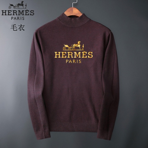 Hermes Sweaters Long Sleeved For Men #827881 $42.00 USD, Wholesale Replica Hermes Sweaters
