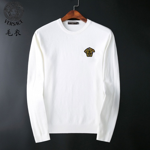 Versace Sweaters Long Sleeved For Men #827899 $42.00 USD, Wholesale Replica Versace Sweaters