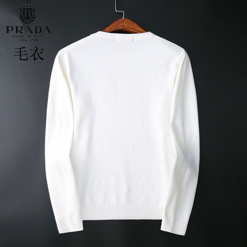 Replica Prada Sweater Long Sleeved For Men #827909 $42.00 USD for Wholesale