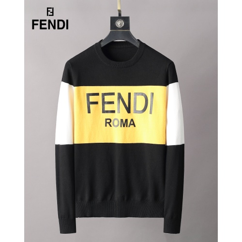 Fendi Sweaters Long Sleeved For Men #827917 $42.00 USD, Wholesale Replica Fendi Sweaters