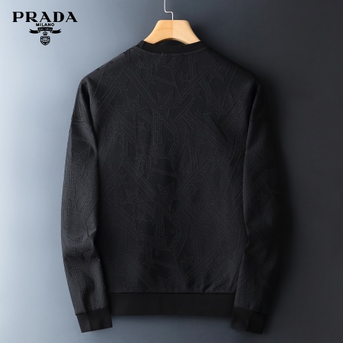 Replica Prada Hoodies Long Sleeved For Men #827969 $64.00 USD for Wholesale