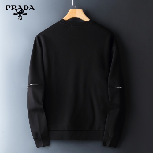 Replica Prada Hoodies Long Sleeved For Men #827970 $64.00 USD for Wholesale