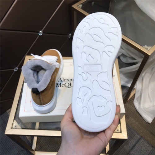 Replica Alexander McQueen High Tops Shoes For Men #827991 $115.00 USD for Wholesale