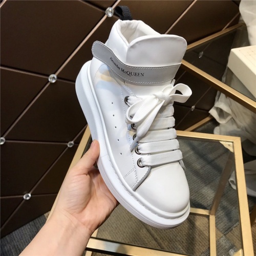 Replica Alexander McQueen High Tops Shoes For Women #828000 $115.00 USD for Wholesale