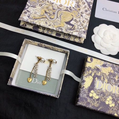 Christian Dior Earrings #828024 $32.00 USD, Wholesale Replica Christian Dior Earrings