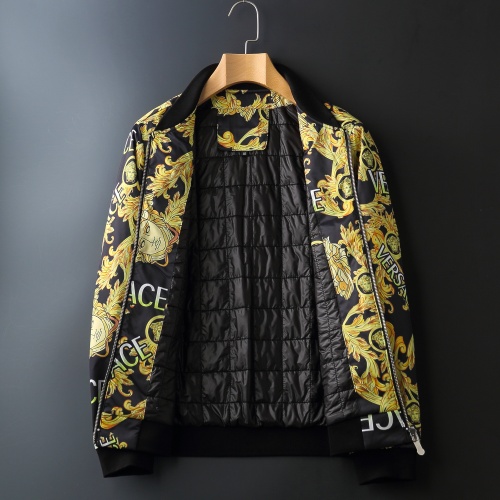 Replica Versace Jackets Long Sleeved For Men #828056 $92.00 USD for Wholesale