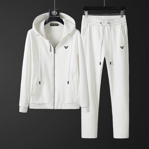 Armani Tracksuits Long Sleeved For Men #828059 $98.00 USD, Wholesale Replica Armani Tracksuits