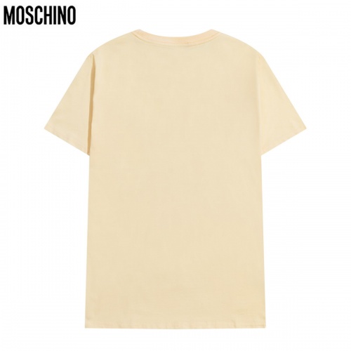 Replica Moschino T-Shirts Short Sleeved For Men #828082 $29.00 USD for Wholesale